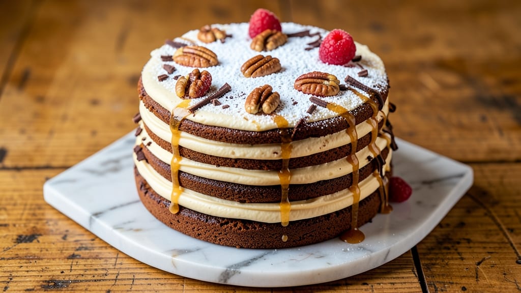 9-Inch Cookie Cake Recipe: Vanilla Bean Frosting That Stays Piped High