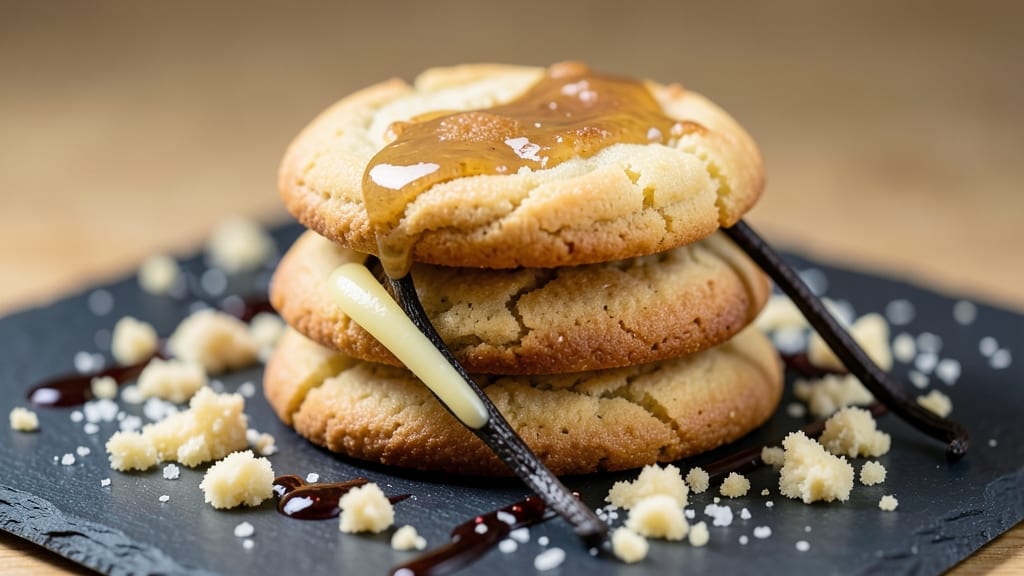 Birthday Cake Flavored Cookie Recipe: Vanilla Bean Frosting and Crunchy Sandpaper Texture