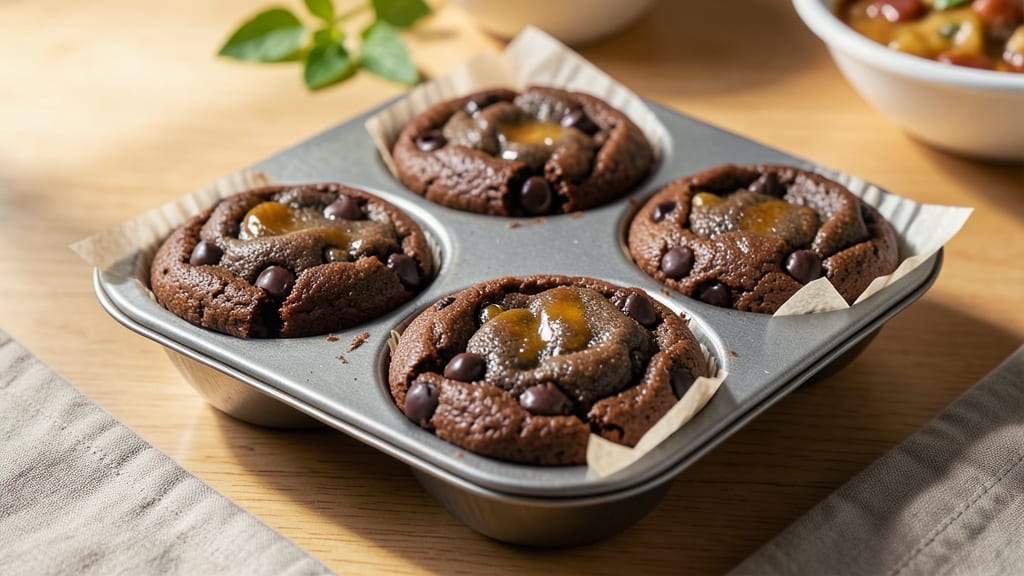 Brownie Chocolate Chip Cookie Muffin Tin Recipe: Double-Baked Crunch and Fudgy Centers