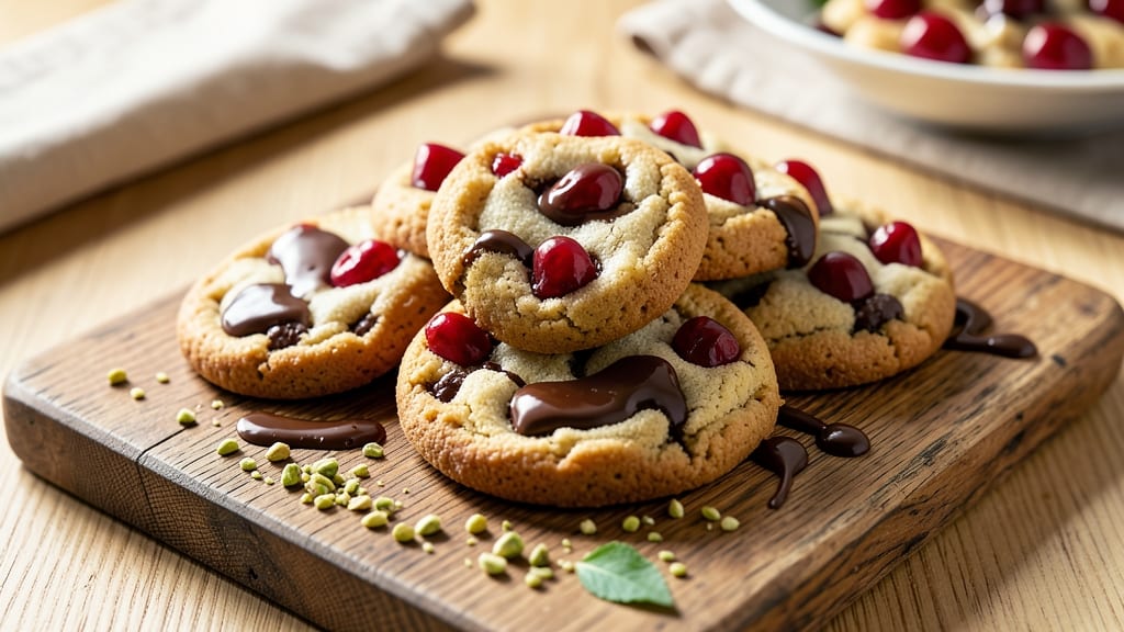 Cherry Chocolate Kiss Cookie Recipe: Foil-Sealed Crunch Meets Tart Cherry Burst