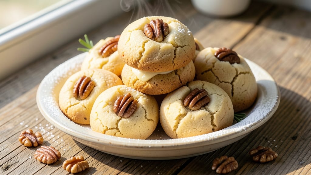 Butter Ball Walnuts Cookie Recipe: Crunchy Nut-Studded Bites