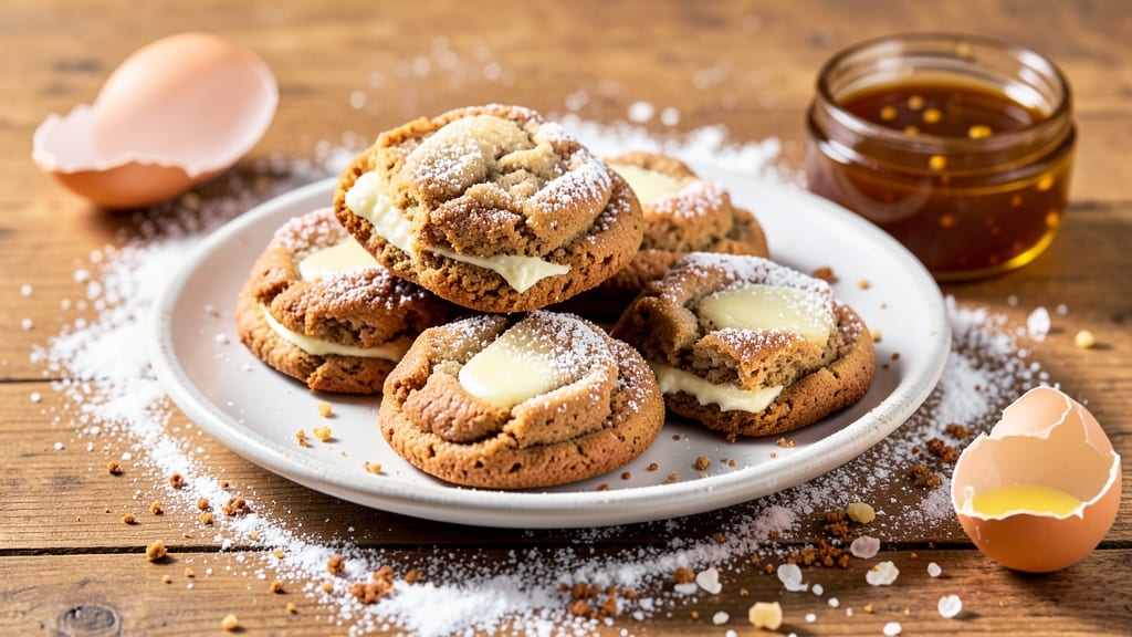 Brooki Biscoff Cookie Recipe: Foil-Sealed Crunch With Vanilla Bean Streaks