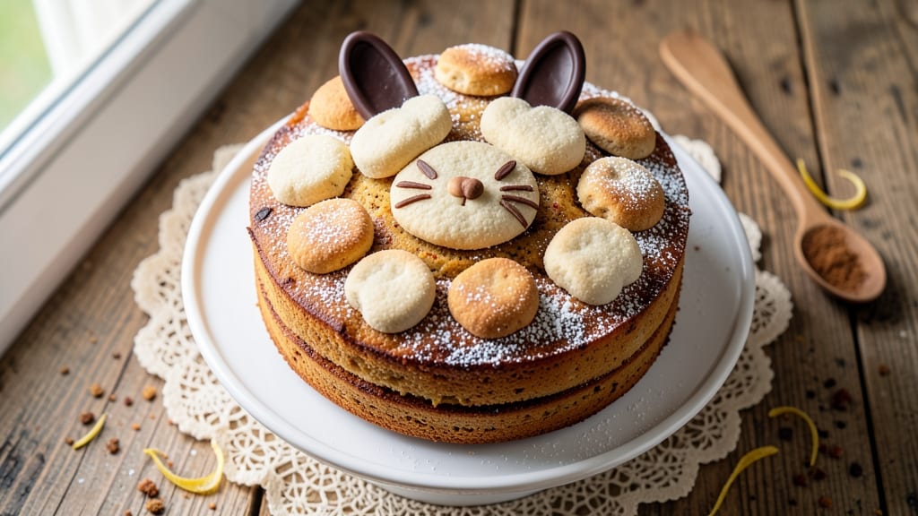 Bunny Cookie Cake Recipe: Whimsical Carrot Cake Magic with Cream Cheese Frosting