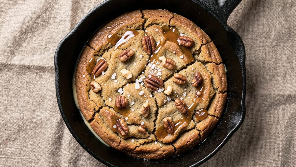 Vegan Skillet Cookie Recipe: Foolproof Foil-Crunch With Chocolatey Depth