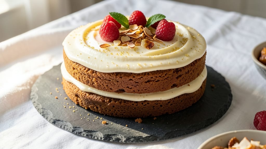 6-Inch Cookie Cake Recipe: Vanilla Bean Frosting That Stays Piped High