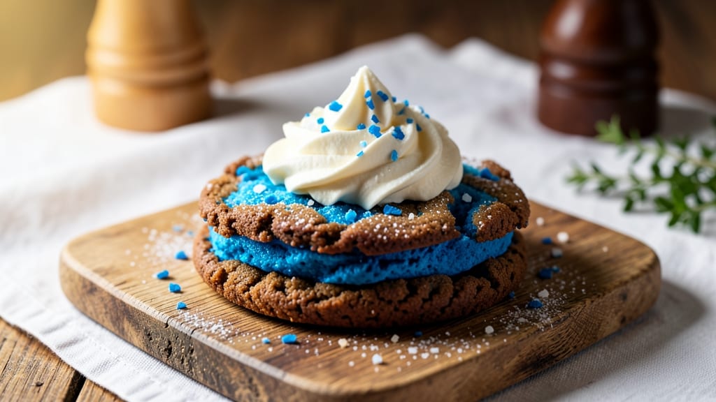Blue Monster Crumbl Cookie Recipe: Foil-Tricked Crunch With Vanilla Bean Hearts