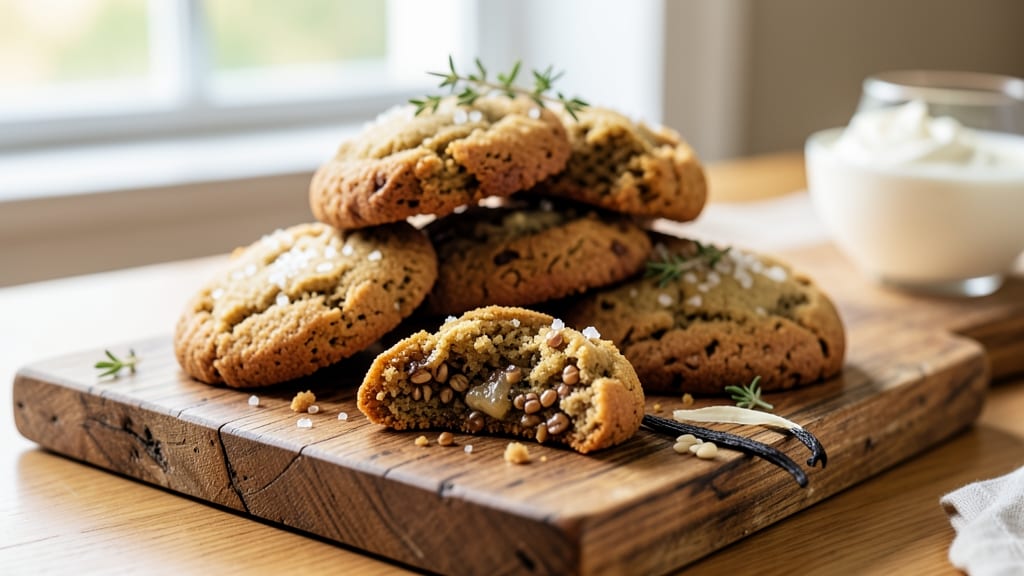 Buckwheat Shortbread Cookie Recipe: Nutty Crunch and Vanilla Bean Harmony