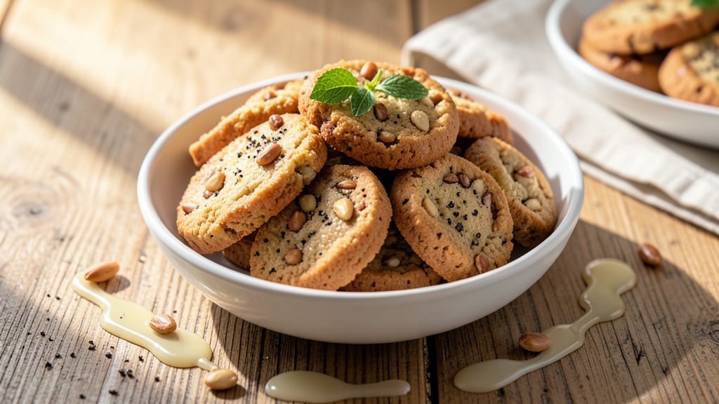 4 Ingredient Pignoli Cookie Recipe: Nutty Crunch and Vanilla Streaks in 15 Minutes