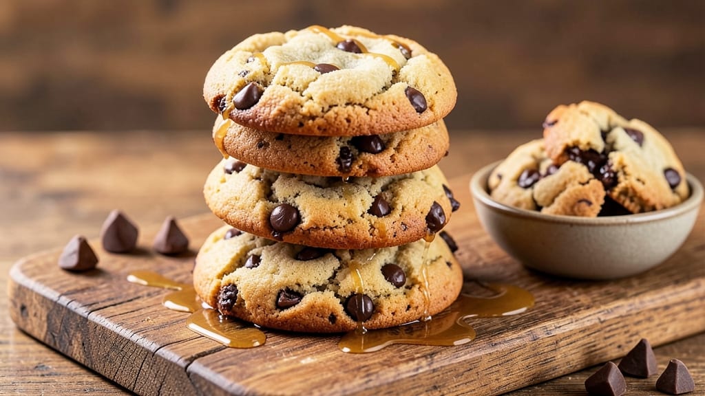 Choc Choc Chip Cookie Recipe: Double Chocolate Crunch With Molten Hearts