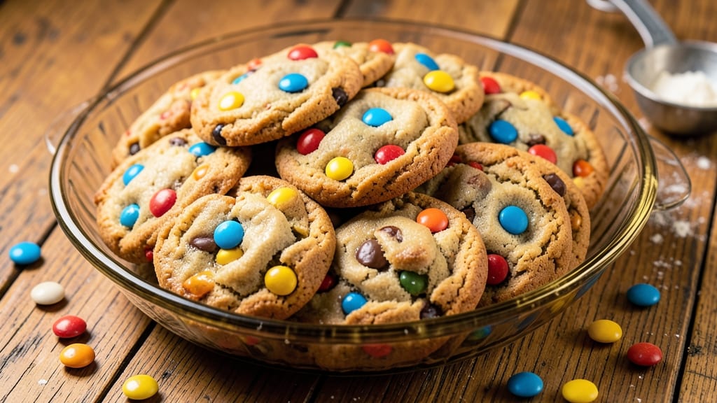 1970s M&m Cookie Recipe: Nostalgic Crunch With Melty Chocolate Rivers