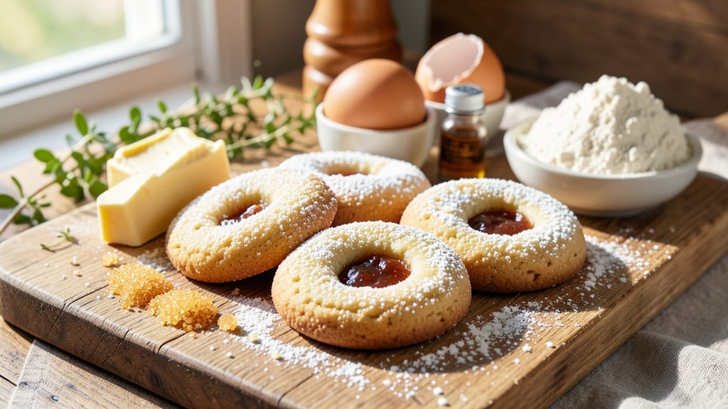 Basic Thumbprint Cookie Recipe: Jam-Filled Crunch With Vanilla Streaks