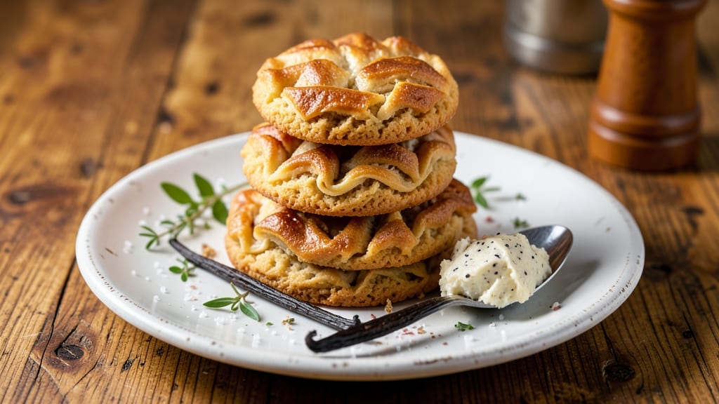 Anjanette's Cookie Recipe: Foil-Sealed Crunch With Vanilla Bean Beauty