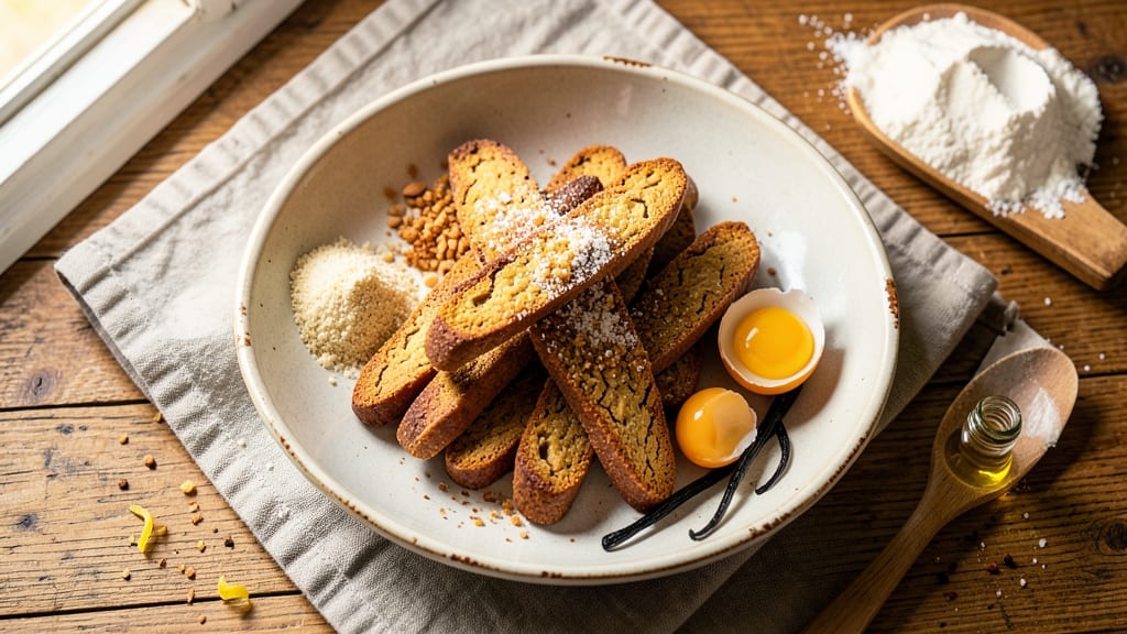Best Ever Biscotti Cookie Recipe: Crunchy Sandpaper Texture With Vanilla Streaks