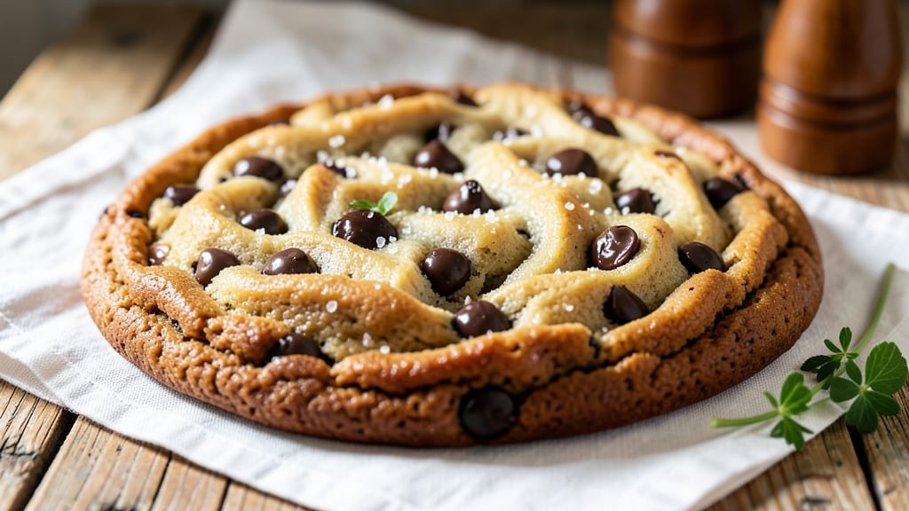 12 Inch Chocolate Chip Cookie Recipe: Foil-Sealed Crunch for Sandpaper Texture