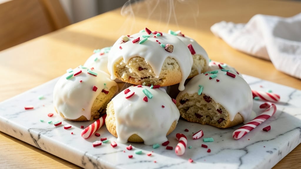 Candy Cane Snowball Cookie Recipe: Peppermint-White Chocolate Swirl Magic