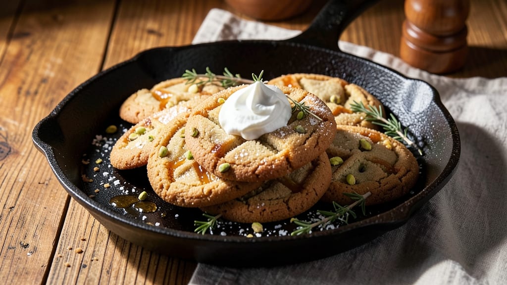 Cast Iron Skillet Sugar Cookie Recipe: Vanilla-Infused Crunch With Caramelized Butter Streaks