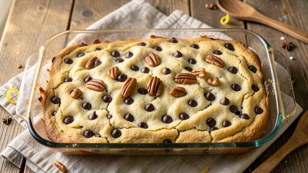 Chocolate Chip Cookie Bar Recipe with Yellow Cake Mix: Foil-Sealed Crunch and Chewy Layers