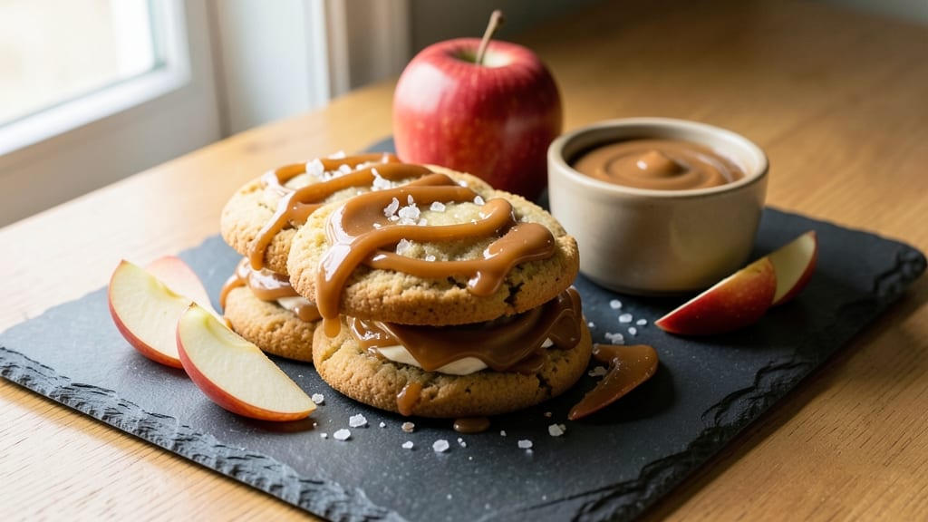 Salted Caramel Apple Cookie Recipe: Buttery Spice Crunch With Molten Centers