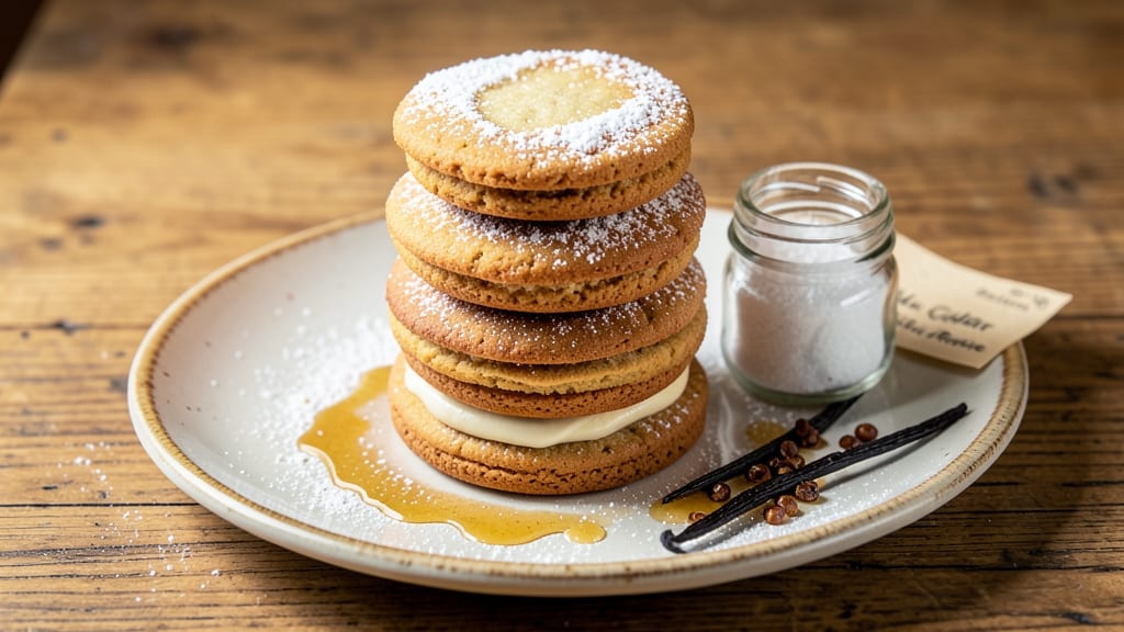 Cookie Cottage Sugar Cookie Recipe: Creamy Buttercream Sandwiches With Vanilla Bean Swirls
