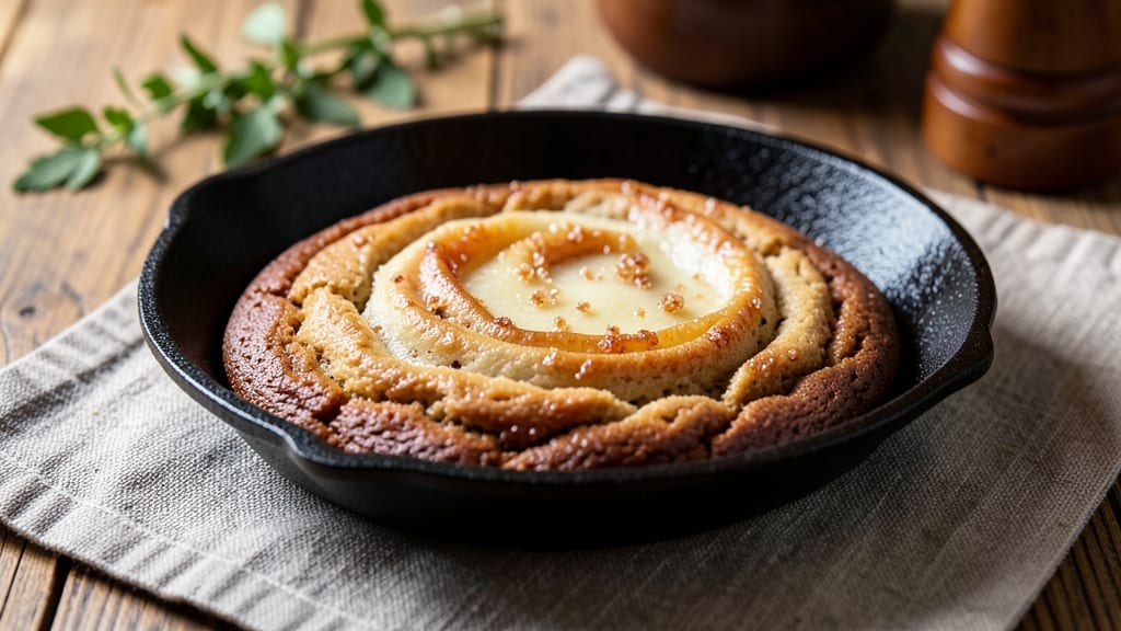 6-Inch Cast Iron Skillet Cookie Recipe: Foolproof Foil Hack for Sandpaper Crunch