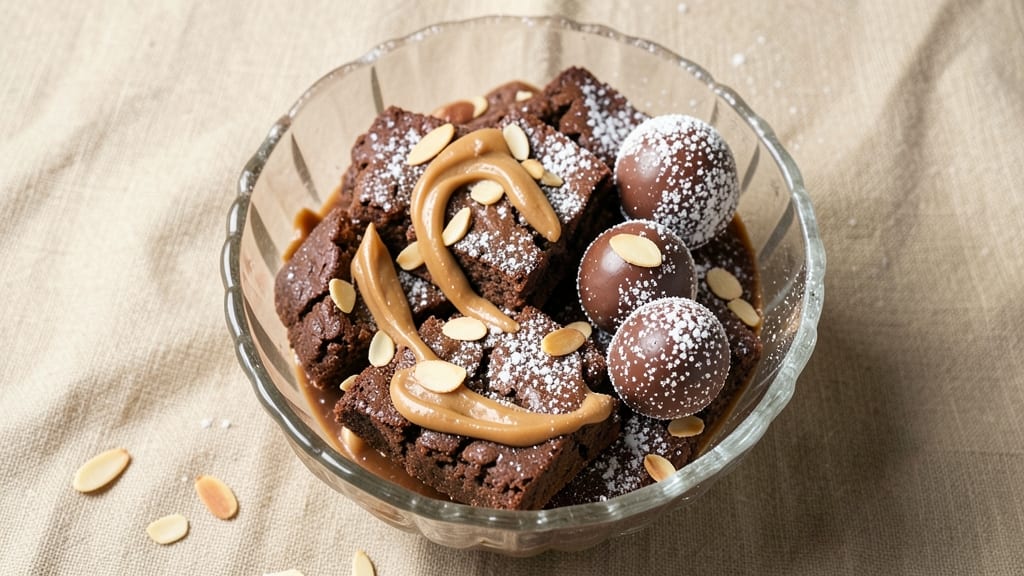 Buckeye Cookie Recipe with Brownie Mix: No-Bake Sandpaper Crunch and Fudgy Hearts