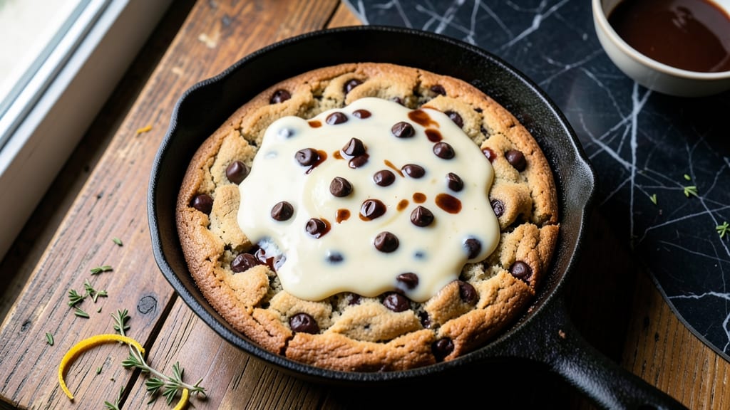 Chocolate Chip Cookie Cobbler Recipe: Warm Vanilla Streaks and Crispy Top Every Bite