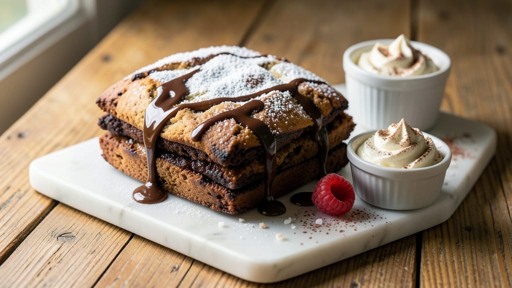 Brownie Pillow Cookie Recipe: Foil-Tricked Crunch With Warm Chocolate Rivers