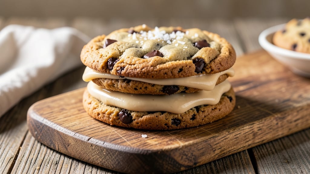 Chocolate Chip Cookie Icing Sandwiches Recipe: Pillowy Crunch Meets Creamy Vanilla Bliss