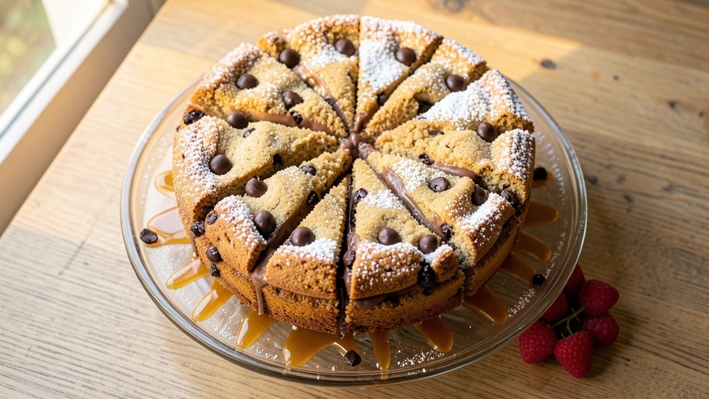 Vegan Chocolate Chip Cookie Cake Recipe: No-Bake Layers With Melty Chocolate Rivers