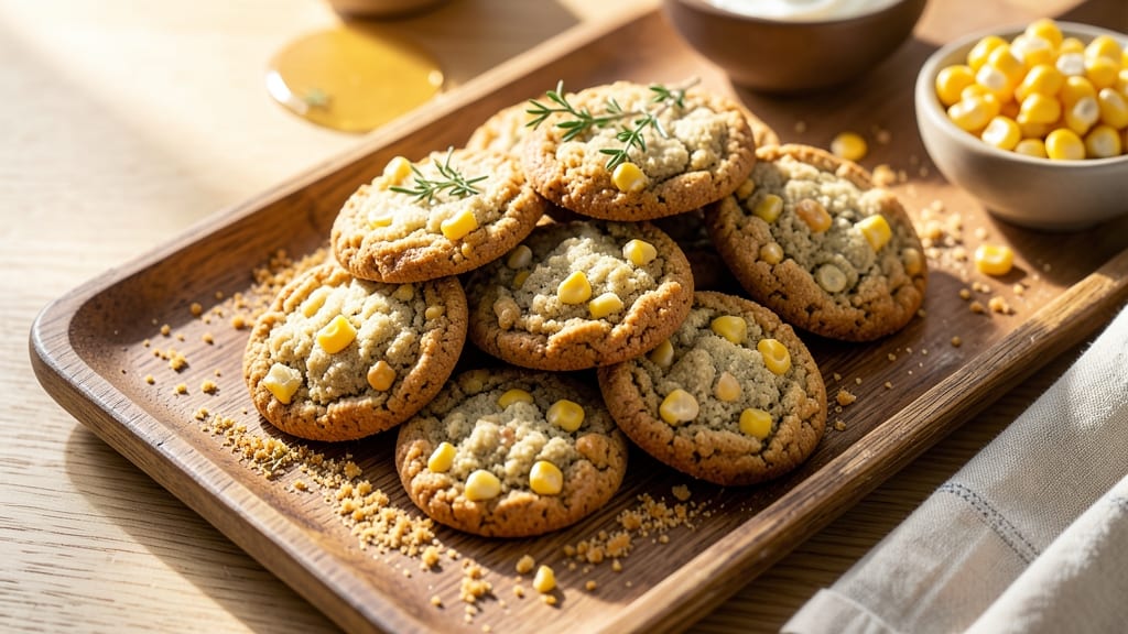 Schmackary's Sweet Corn Cookie Recipe: Buttery Vanilla Streaks and Pillowy Stability