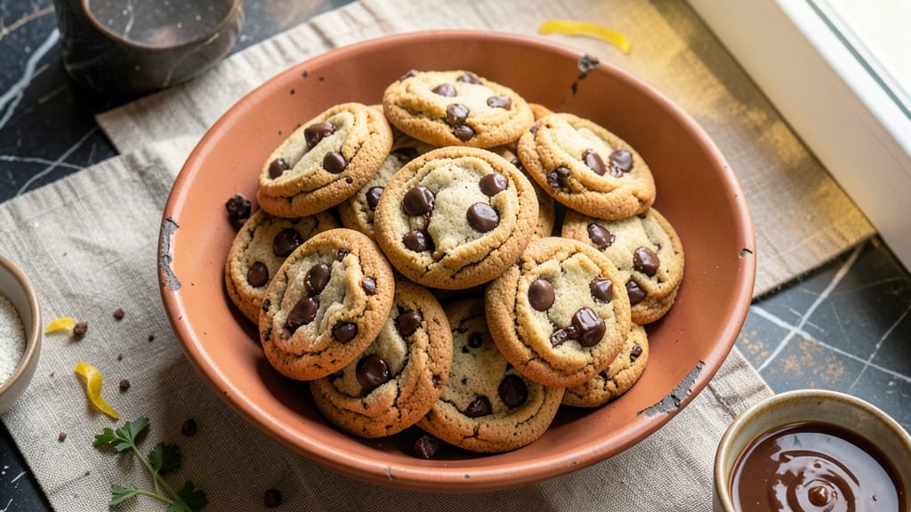 Chewy Chocolate Chip Cookie Recipe Without Vanilla Extract: Brown Butter Swirls for Deep Flavor