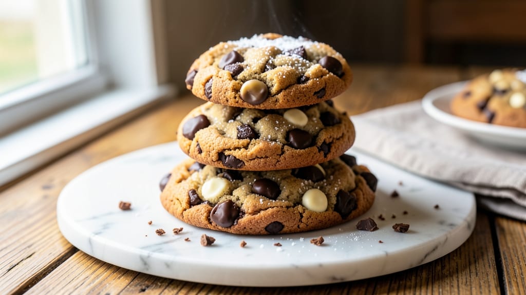 Barnes and Noble Triple Chocolate Chunk Cookie Recipe: Foil-Sealed Crunch With Fudgy Centers