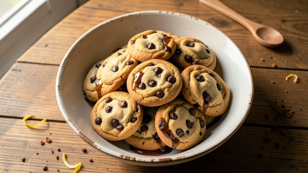 Bouchon Chocolate Chip Cookie Recipe: Vanilla Bean Streaks and Warm Spiced Crunch