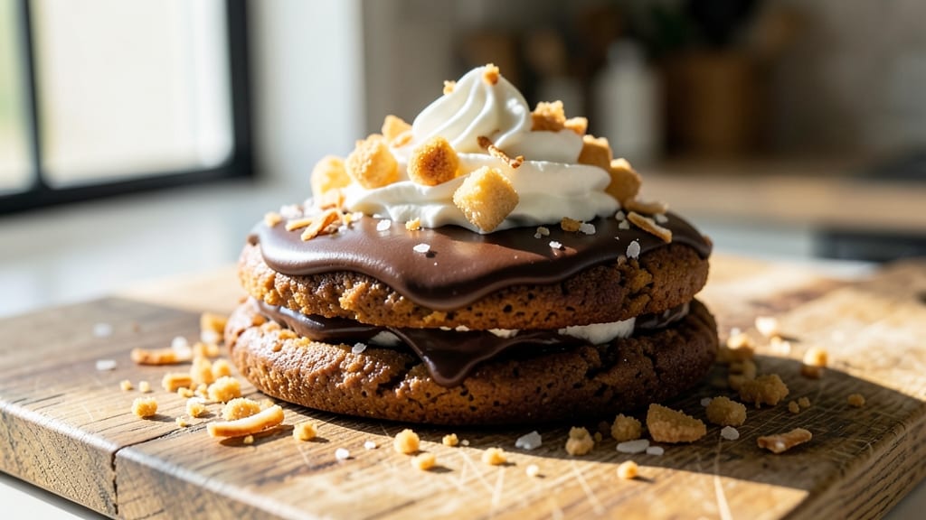 Vegan Smores Cookie Recipe: Campfire-Inspired Crunch and Melty Chocolate