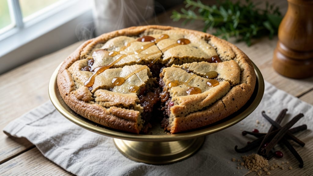 Big Chewy Cookie Recipe: Double-Baked Crunch With Vanilla Bean Swirls
