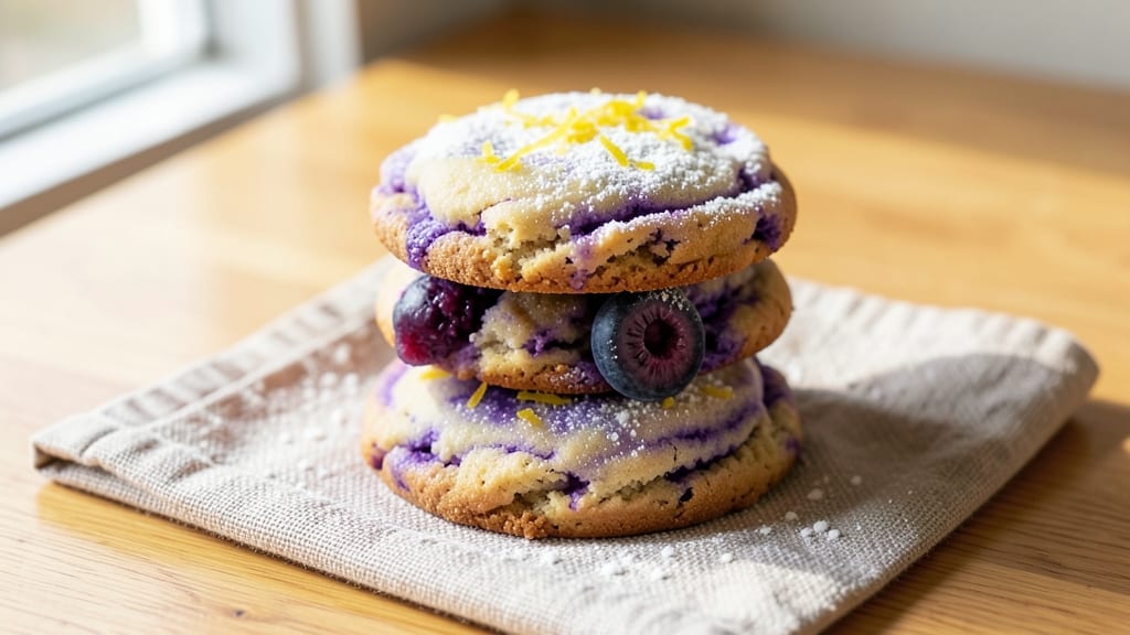 Blue Raspberry Cookie Recipe: Bold Blue Streaks and Buttery Crunch