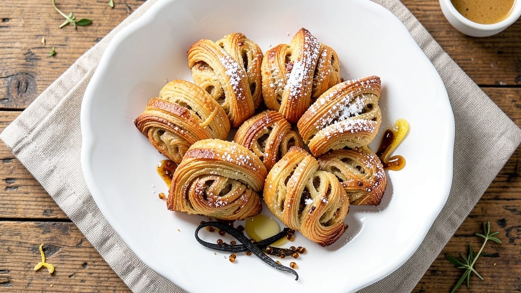 Brooki Bakehouse Almond Croissant Cookie Recipe: Flaky Layers and Vanilla Bean Streaks